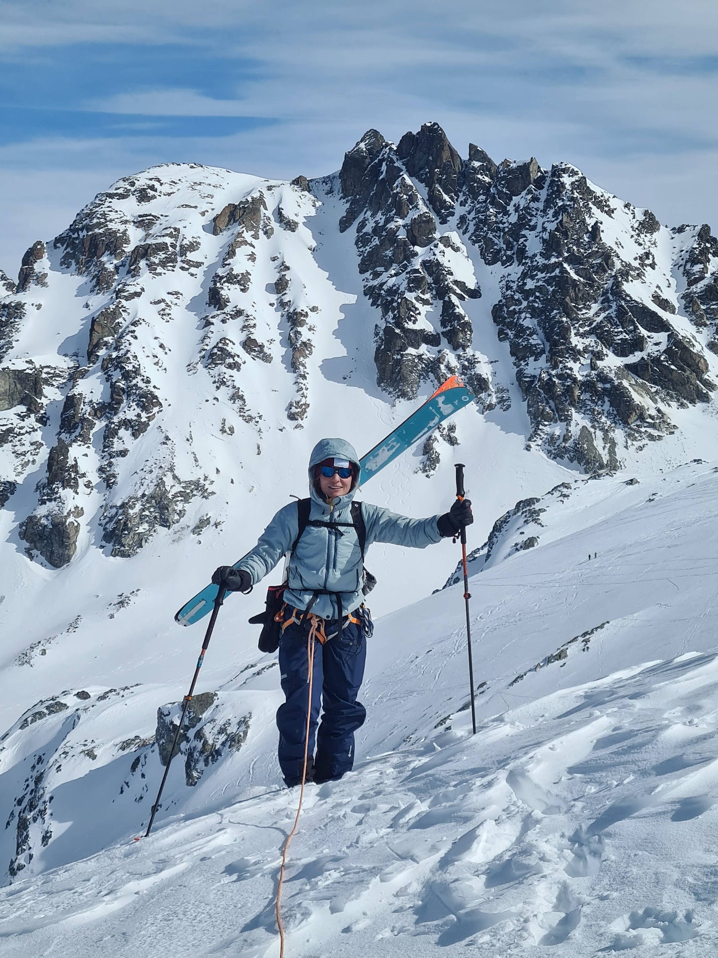 Reptekniker för skidåkning