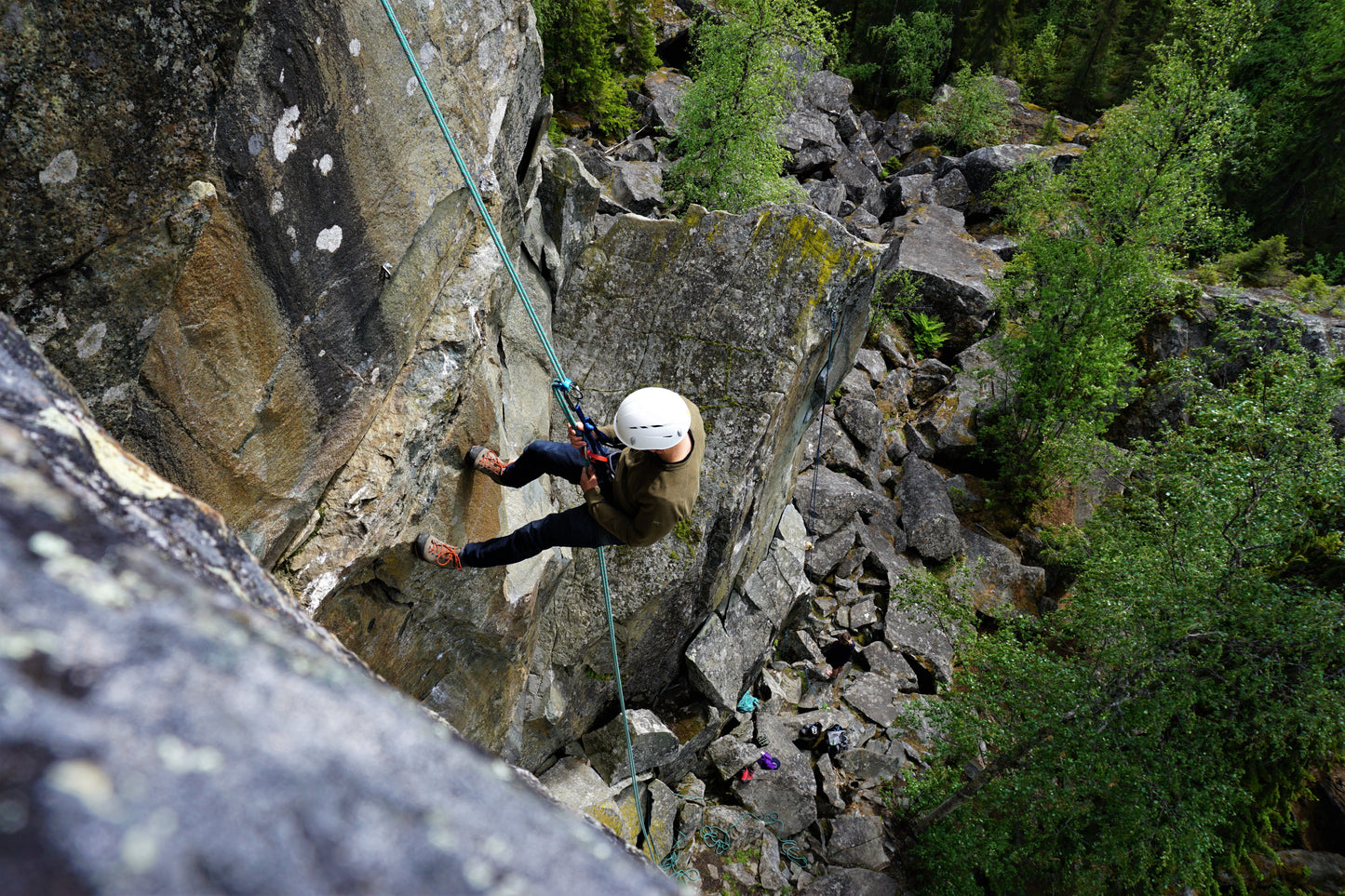 Klippklättring Fortsättningskurs