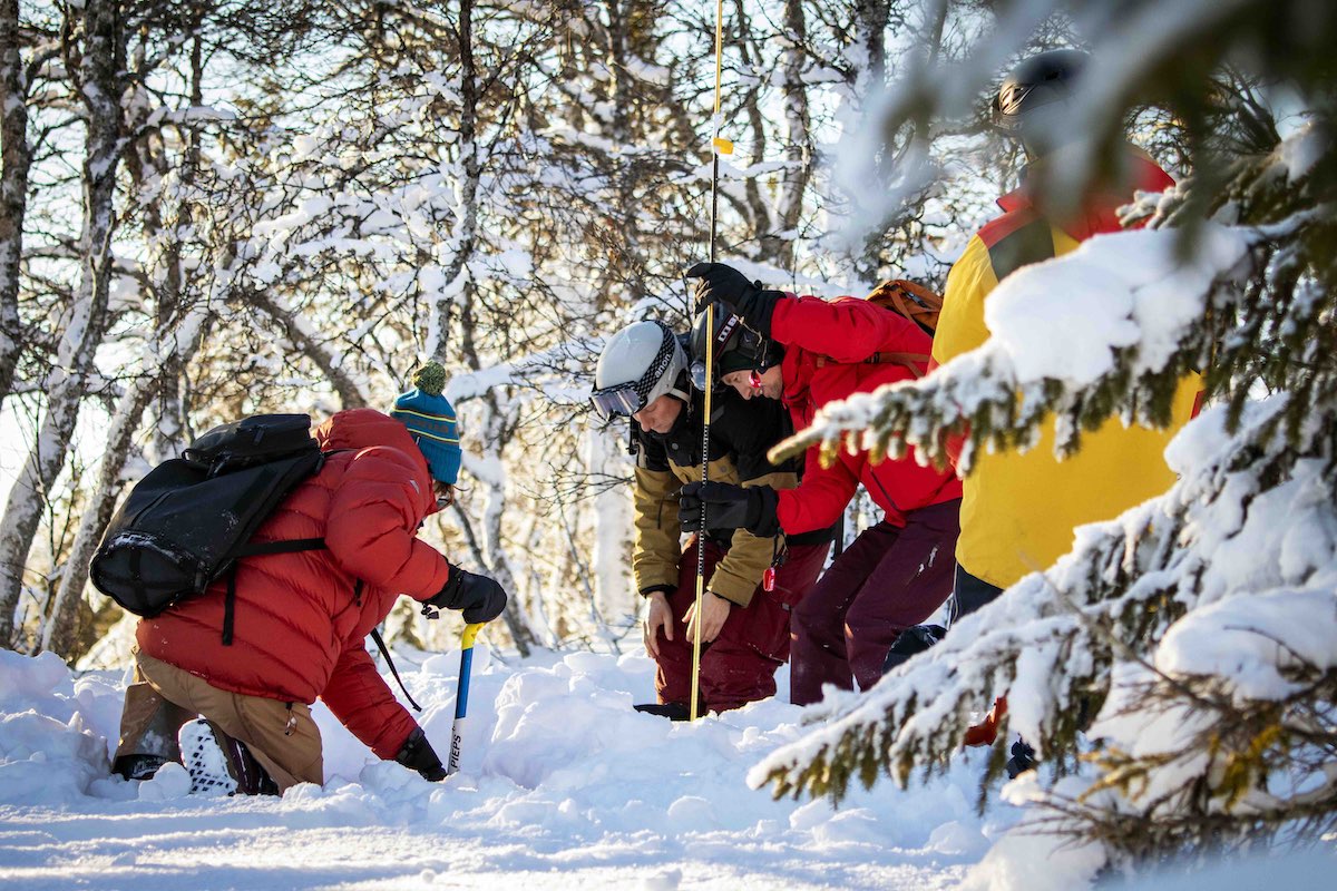 Lavinkurs SVELAV Friåkning 2